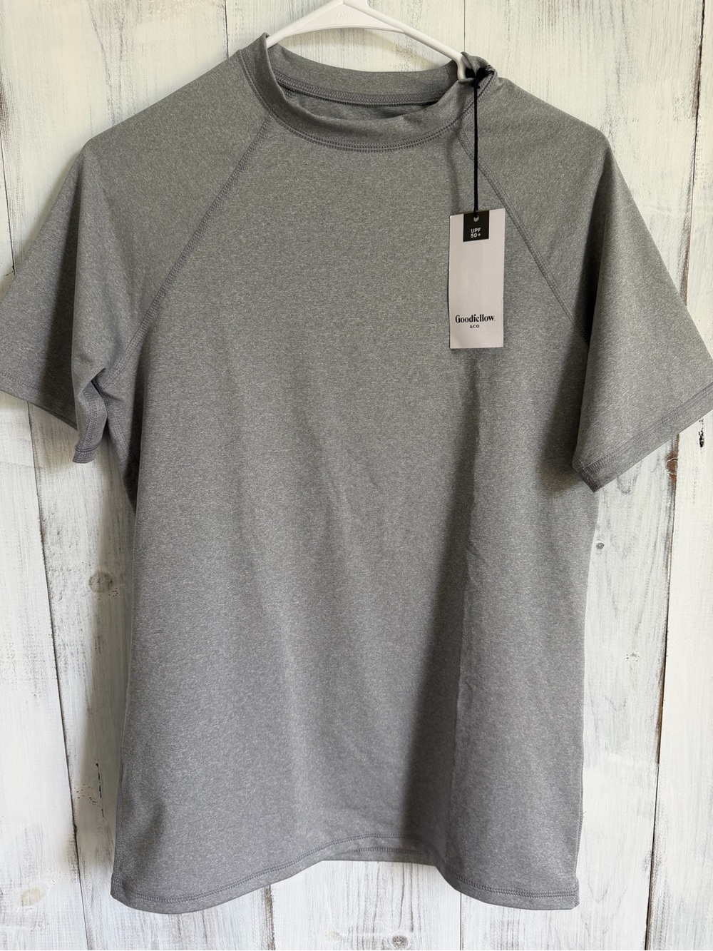 Goodfellow & Co Light Heather Gray Short-Sleeve Crew Tee